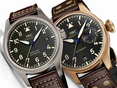 iwc pilot mark xviii replica|iwc mark xviii vs xx.